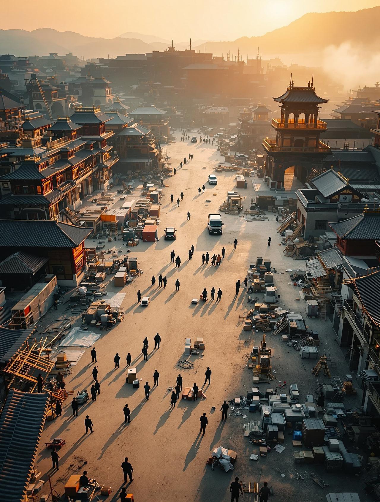 青青影院影视基地全景